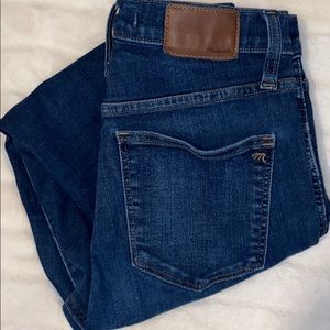 Madewell 10 inch High Rise Skinny Jeans